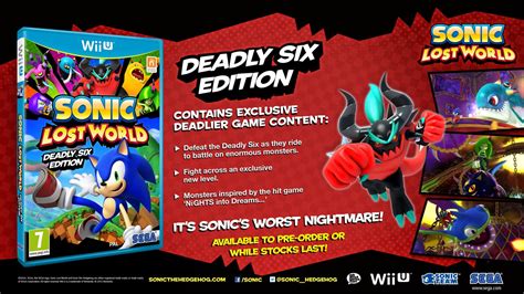 Nintendo Details Sonic Lost World Deadly Six Edition Multiplayer Rc
