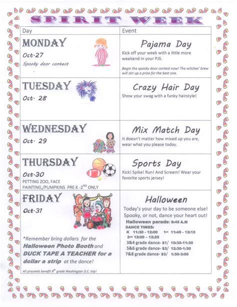 We talked about it the night before, and we agreed that dressing up as a nerd wasn't a fun idea. spirit week for preschool - Google Search | Spirit week ...