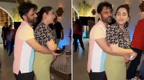 Disha Parmar And Rahul Vaidya Post Bts Of Pregnancy Photoshoot