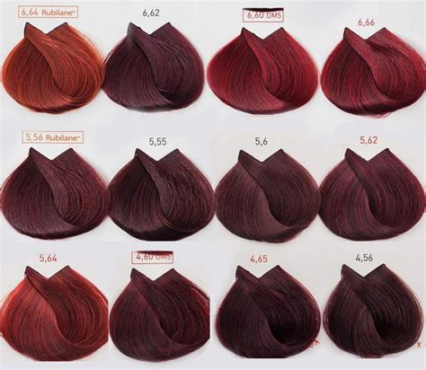 Hair Color Loreal Chart