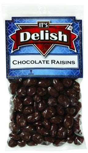 Milk Chocolate Covered Raisins By Its Delish 1 Lb Ebay