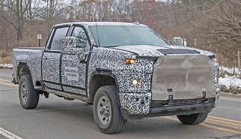 2020 Chevy Silverado HD Prototype Shows Production Details, New Side