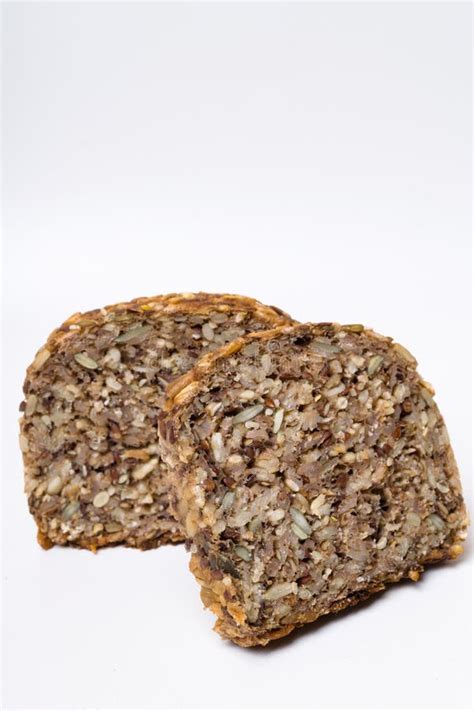 Whole Grain Rye Bread With Seeds Stock Image Image Of Food Closeup