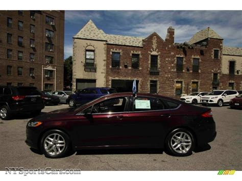 2013 Ford Fusion Se In Bordeaux Reserve Red Metallic Photo 3 187375