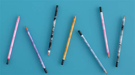 Marble Painted Pencils Martha Stewart Youtube