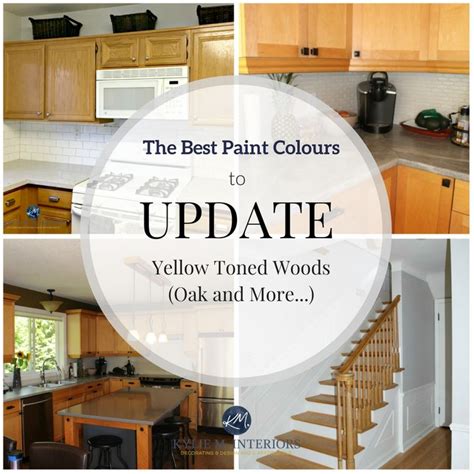 I have white kitchen cabinets and honey oak trim and medium oak flooring. The 16 Best Paint Colours To Go With Oak (or Wood): Trim ...