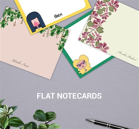 Personalised Note Cards Paper Design Co