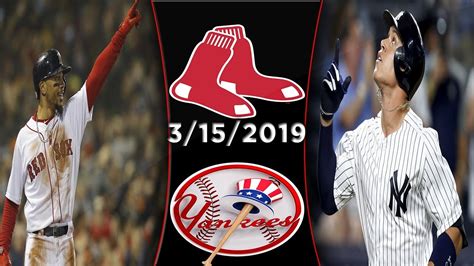 Boston Red Sox Vs New York Yankees Game Highlights Youtube