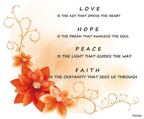 Peace And Faith Quotes Quotesgram