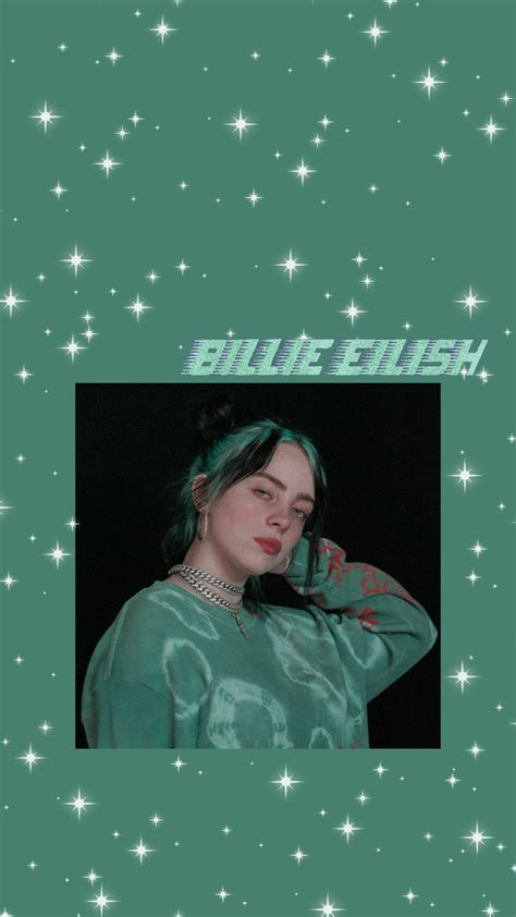 Billie Eilish Green Aesthetic Wallpaper 🍃🌞 Billie Billie Eilish