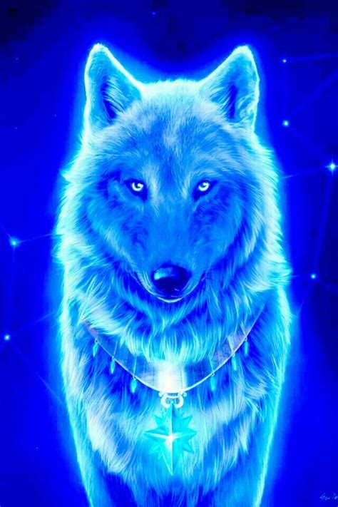 Star Pack Wolf Wallpaper Wolf Artwork Wolf Pictures