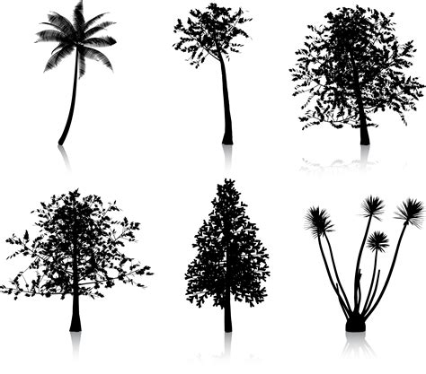 Simple Tree Silhouette SVG