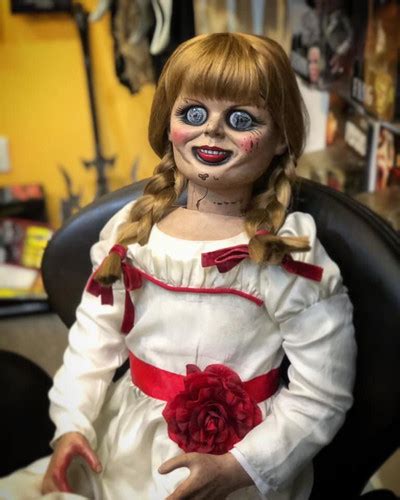 the conjuring annabelle doll collector s prop ph