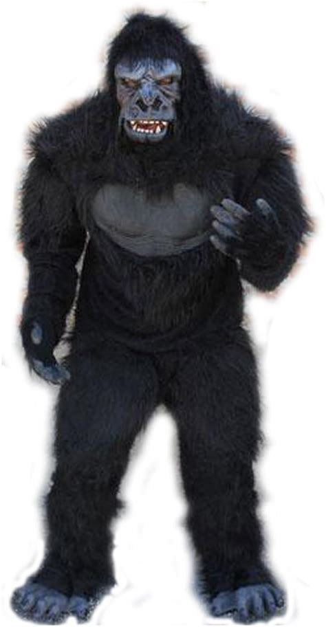 Professional Gorilla Ape Suit Complete 5 Piece Costume