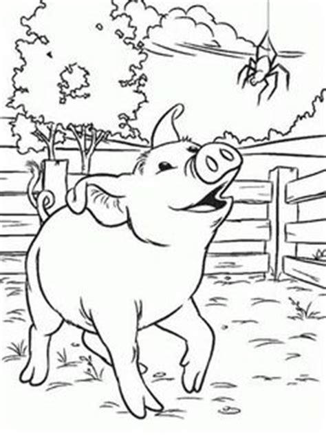 12 of the images are in color and the other 12 are black and white outlines, which can be used to create coloring sheets for your students. Some Pig : Wilbur from E.B. White's "Charlotte's Web ...
