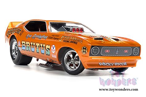 1971 Rutus Ford Mustang Nhra Funny Car Aw1169 118 Scale Auto World
