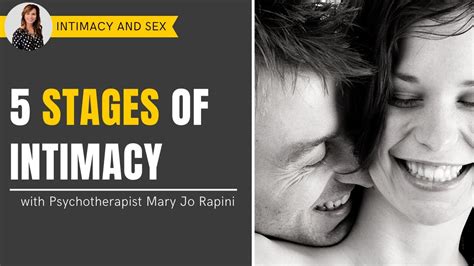 5 Stages Of Intimacy Youtube