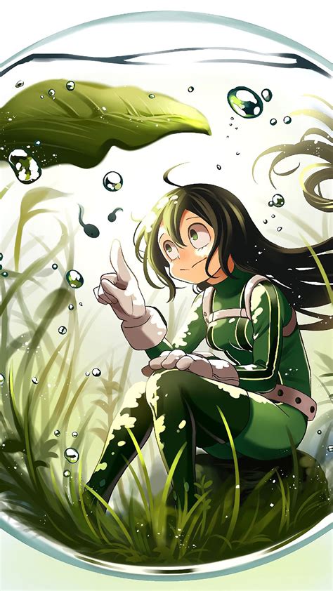 Aesthetic Fanart My Hero Academia Tsuyu Asui Anime Wp List