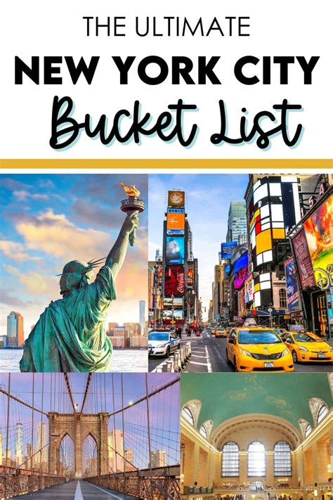 35 “bucket List” Things To Do In New York City The Dating Divas