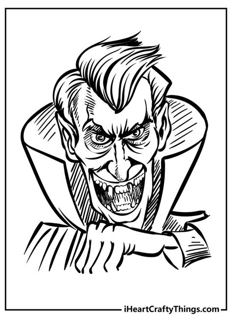 Printable Count Dracula Coloring Pages Updated 2023