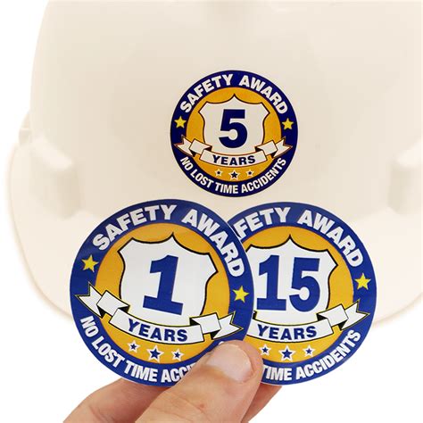 Hard Hat Inducted Sticker Sign Decal Public Safety 50mm Whs Ohs Top