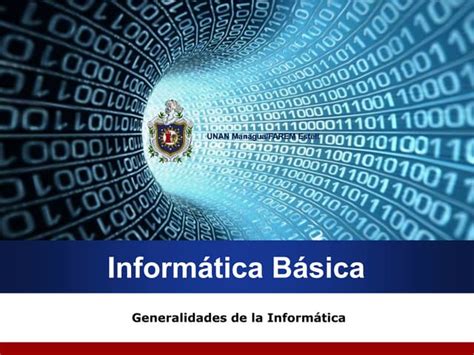 Generalidades De La Informática Ppt