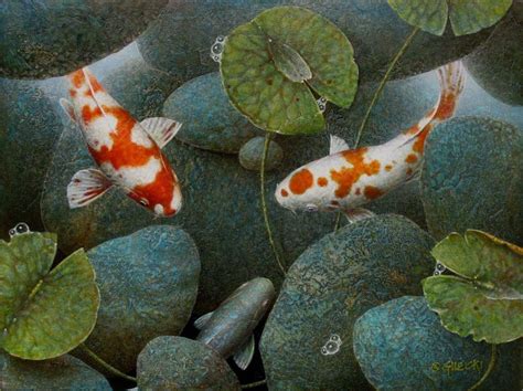New Recent Work Archives Koi Fish Paintings By Terry Gilecki Fish