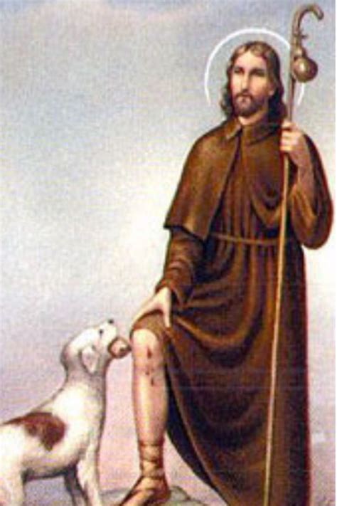 St Roch Rocco Patron Of Dogs Invalids Against Skin Diseases