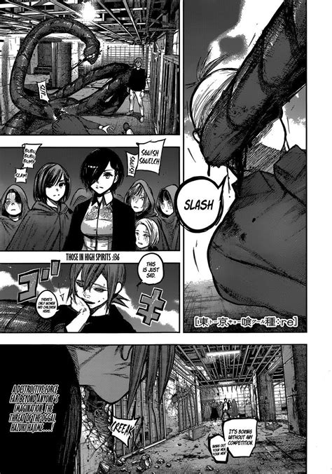 Tokyo Ghoulre Chapter 136 Links And Discussion Tokyoghoul