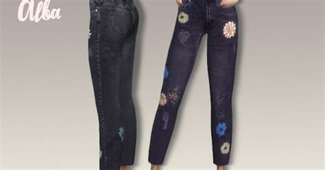 My Sims 4 Blog Jeans By Laupipi