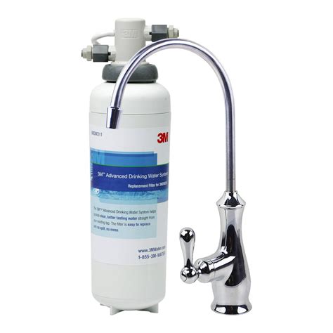 3m 3mdw301 01 Under Sink Water Faucet Filter System