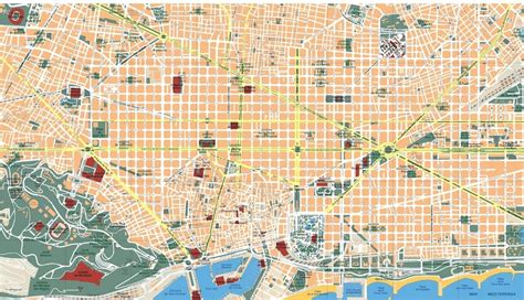 Mapas De Barcelona Todos Los Mapas De Bcn Para Turistas Absolut Viajes