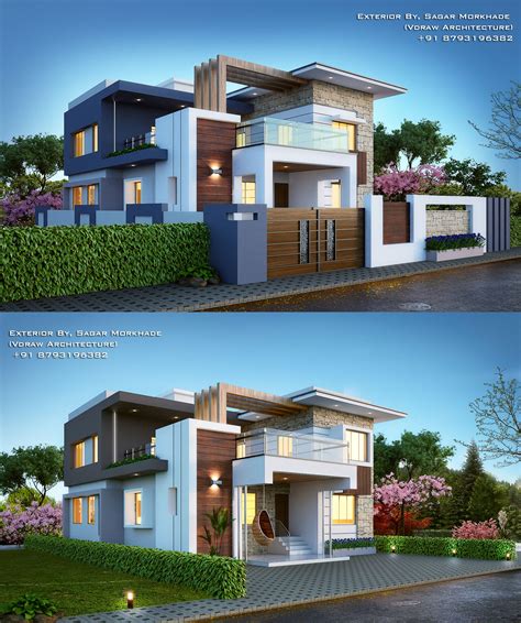 Small Beautiful Bungalow House Design Ideas: Luxury Modern Bungalow