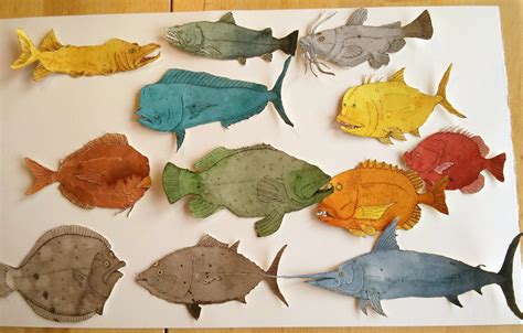 Mattias Inks: Fish cutouts