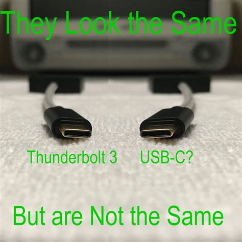 Usb C Vs Thunderbolt 3 Apple Guide