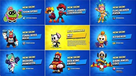 Unlocking Kit Larry Lawrie And All New Skins And Pins Brawl