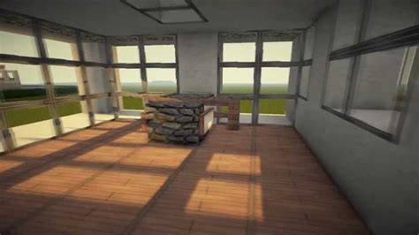 Minecraft Modern House 2 Interior Revamped Hd Youtube