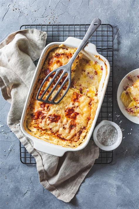 Kartoffelgratin mit Speck nach bestem Rezept