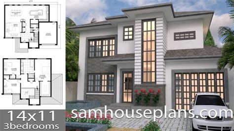House Plans 14x11 With 3 Bedrooms Sam House Plans