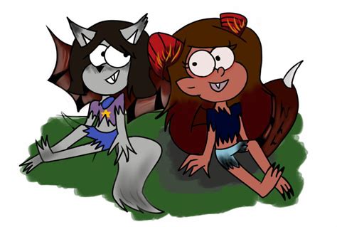 The Werewolf And The Dragon By Zapopony On Deviantart
