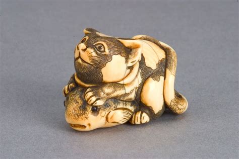 Check out our netsuke cat selection for the very best in unique or custom, handmade pieces from our art & collectibles there are 294 netsuke cat for sale on etsy, and they cost $39.27 on average. Cat NETSUKE | Netsuke, Cat art, Japanese dolls