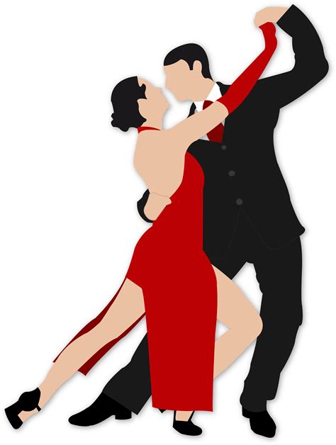 Ballroom Dancing Clipart Tango Dance Clip Art Png Download Full