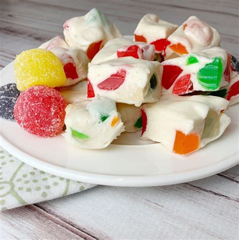 Each piece is individually wrapped for freshness. Gumdrop Nougat Candy | Recipe | Easy candy recipes ...