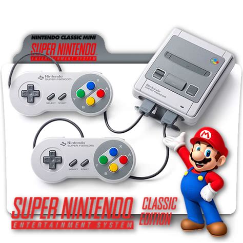 Super Nintendo Classic Mini folder icon by zenoasis on DeviantArt