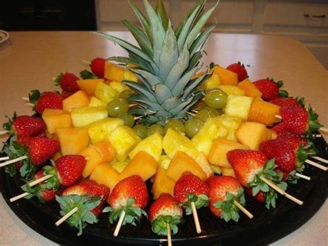 Pineapple Fruit Platter Parties And Events Fruit Decorations Fruit