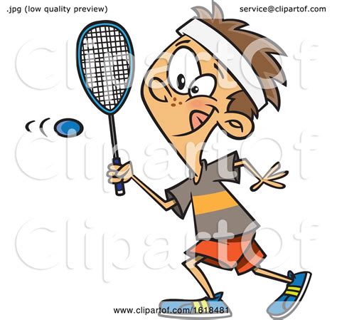 Squash Sport Cartoon Images - SportSpring