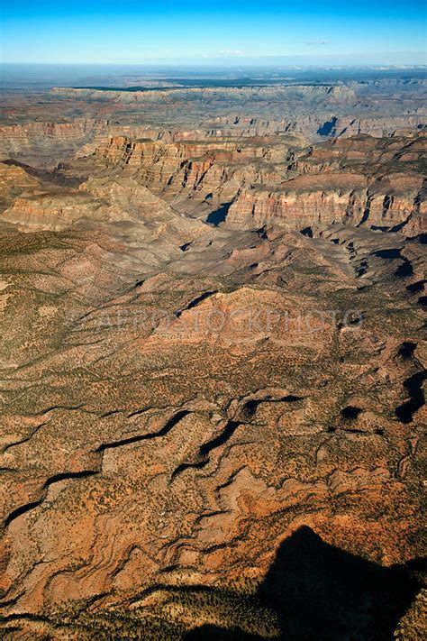 Aerial View Hualapai Indian Reservation Mohave North Arizona Usa