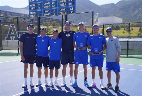 Byu Men S Tennis A Semester In Review The Daily Universe