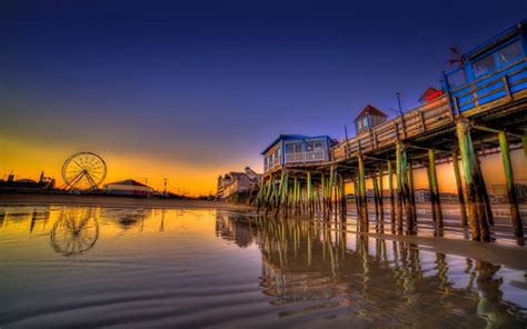Old Orchard Beach Pier Maine Download Hd Wallpapers And Free Images