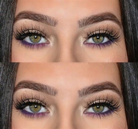 Do you know how to apply eyeliner quickly and make it look as if a professional artist worked on it? Purple under eye liner is a great way to add drama to your makeup look. | Purple eyeliner ...